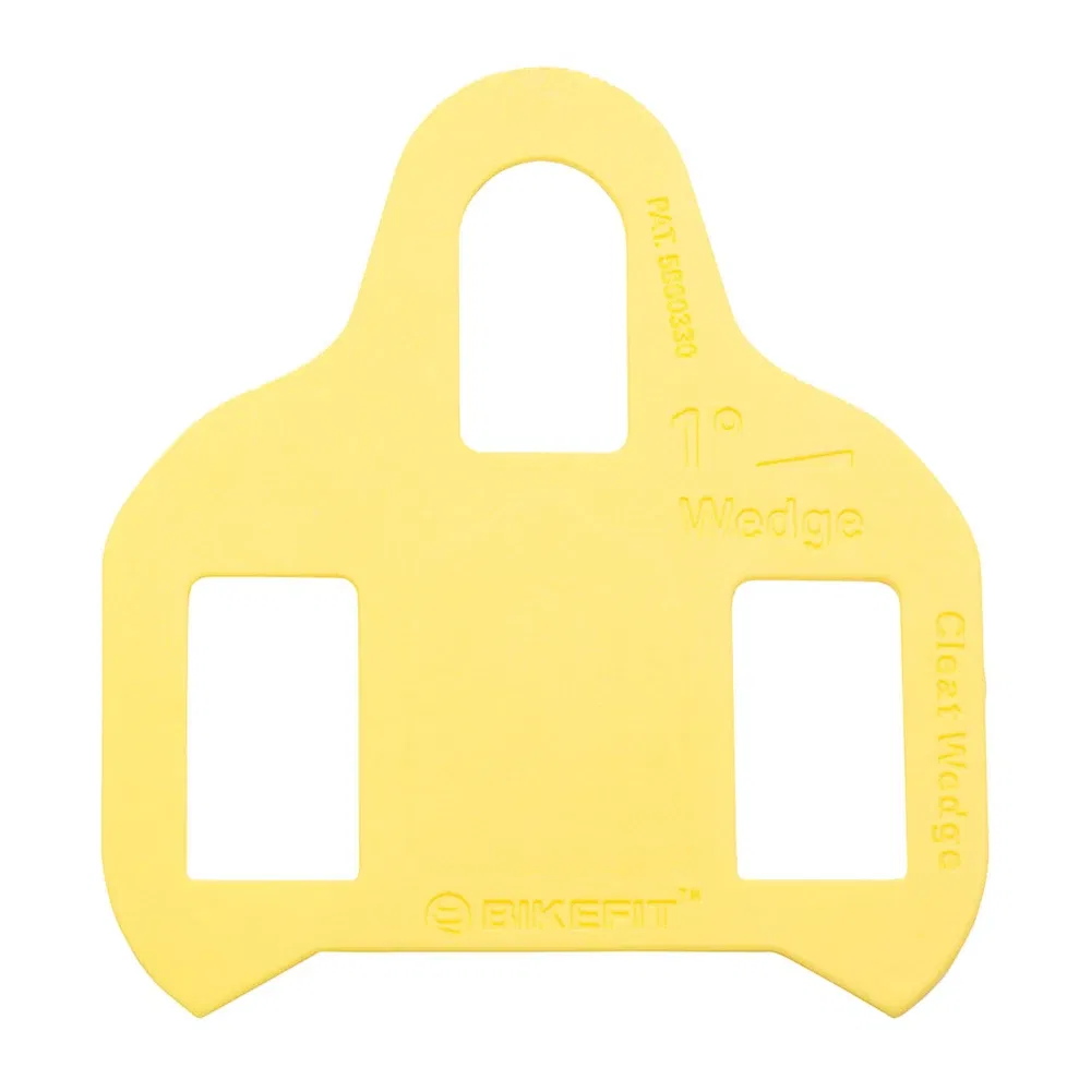 Color: WHITE - BikeFit Cleat Wedges for Shimano Road SPD-SL & MTB SPD ATAC SpeedPlay Crank Bros Cleats 8 pcs/Pack Bike Fitting
