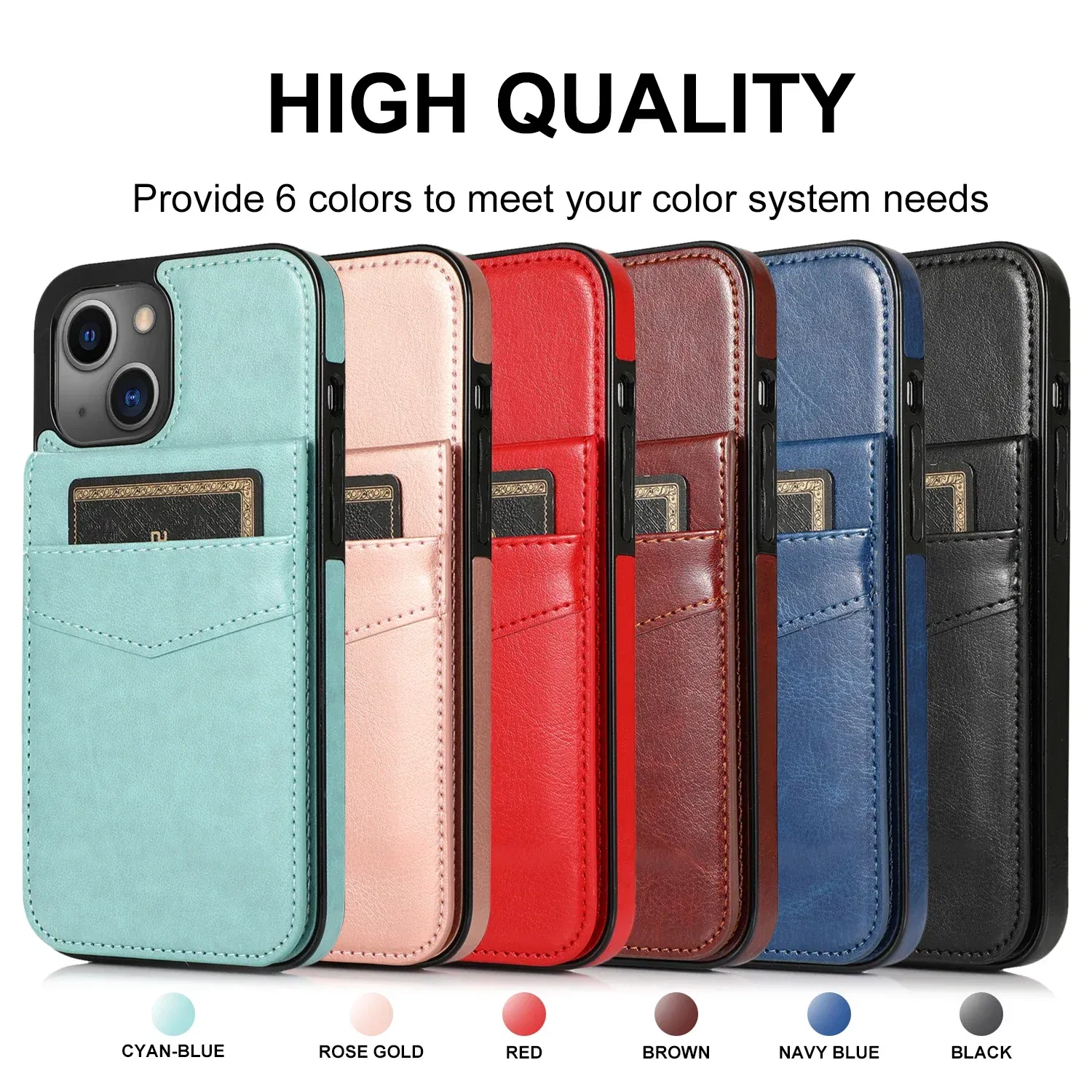 Color: Beige, Material: Other - Faux Leather Wallet Kickstand Phone Case for IPhone 13 12 Mini 16E 16 15 14 11 Pro Max X XR XS 7 8 Plus Case with Credit Card