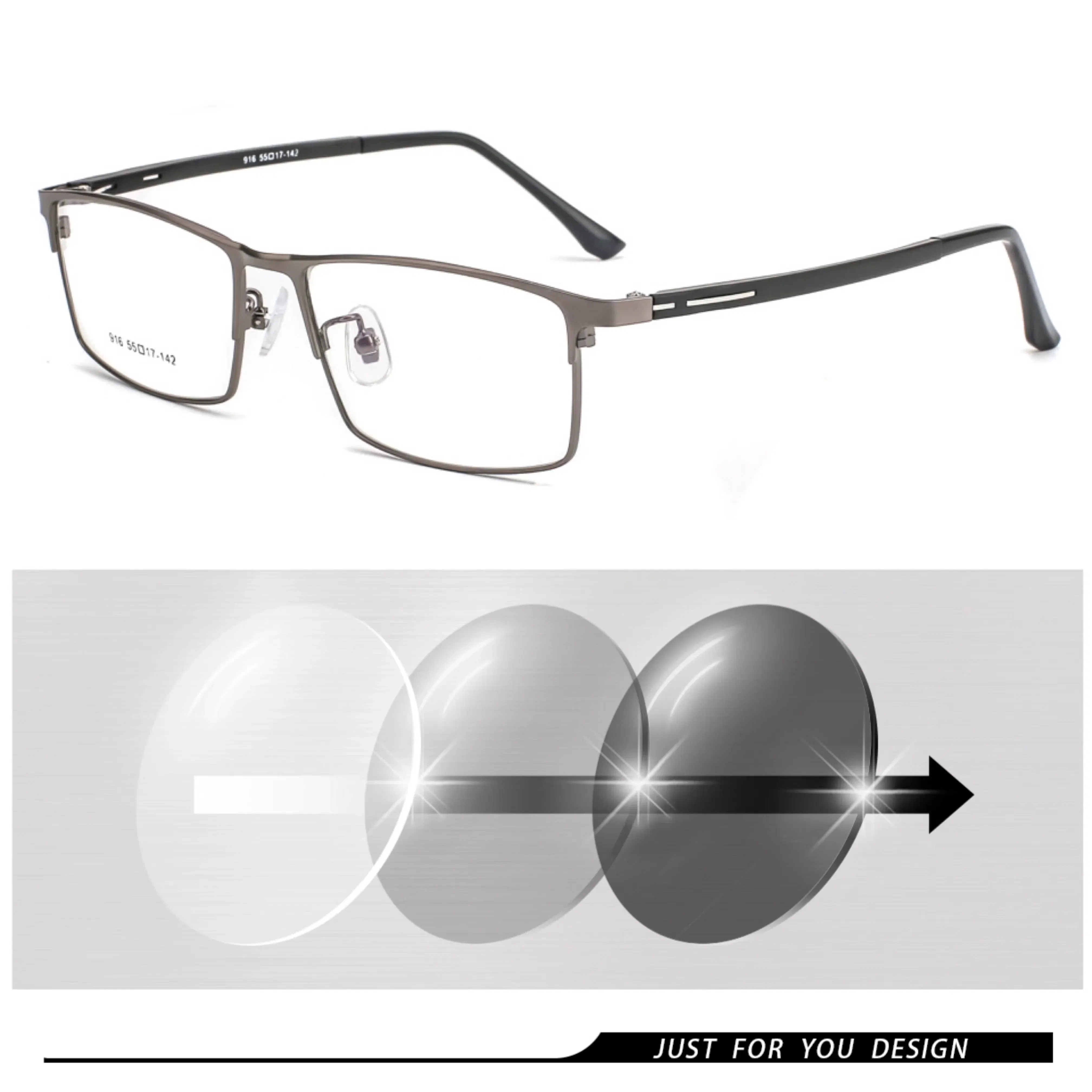 Frame Color: WHITE, Ships From: CHINA, Eye Prescription: 0 - Photochromic glasses Men's reading glasses Finished glasses Student myopia glasses 0 + 0.5 + 1 + 1.25 + 1.5 + 1.75 + 2