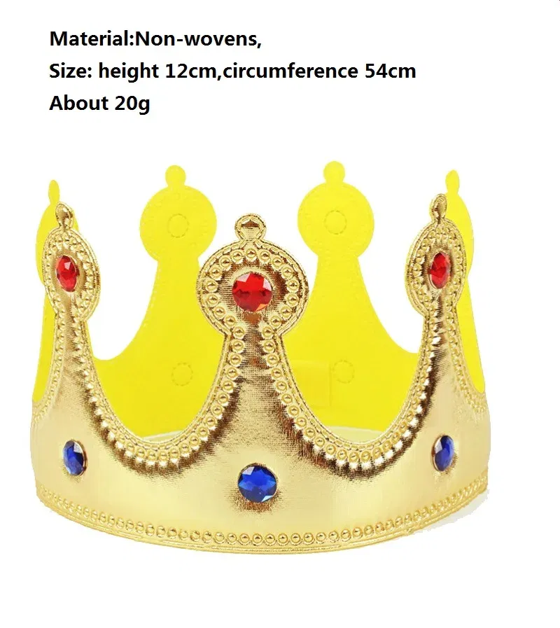 Color: PURPLE, Size: S - Adult Kids King Emperor Cosplay Costume Red Pleuche Cloak Prince Robe Crown Children Birthday Party  Christmas Props Cape