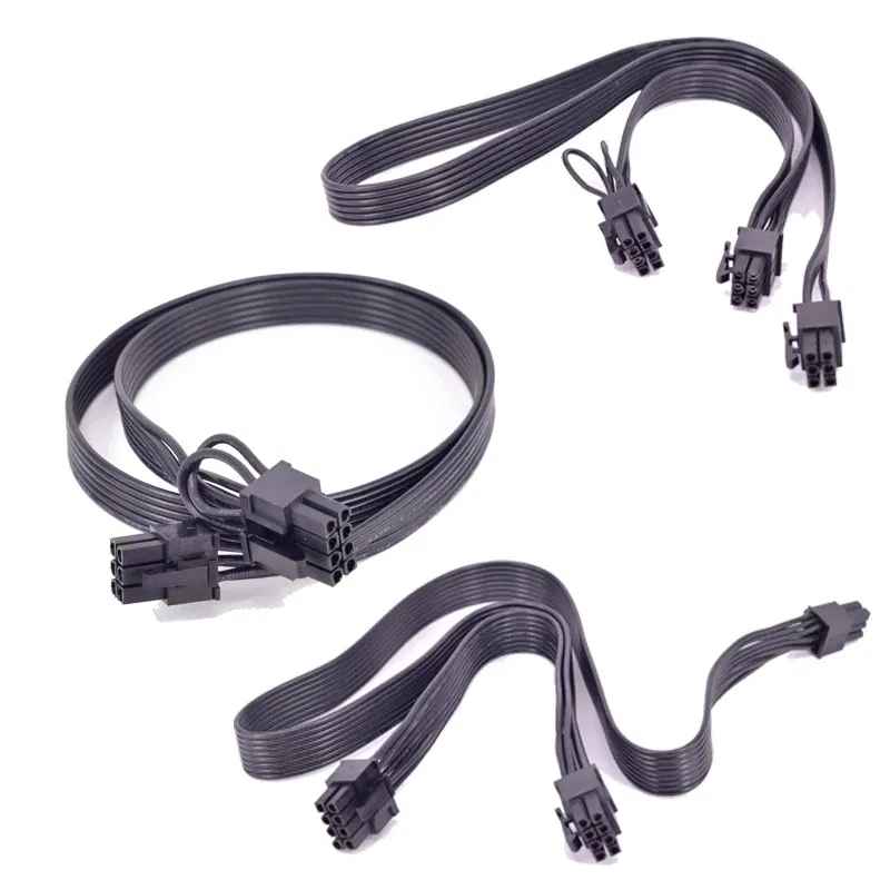 Color: Gold, Cable length: Other - For Cooler Master V Series V850 V1000 V1200 ATX 24 Pin CPU PCI-e 6 6+2 8 Pin Peripheral 4 Pin SATA Power Supply Cable
