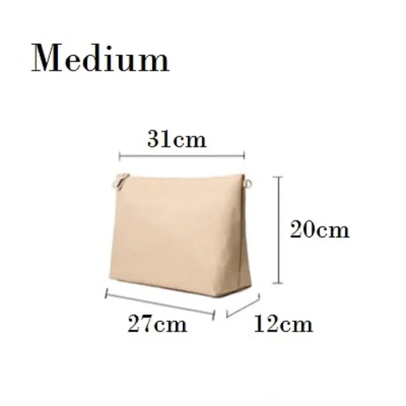 Color: Blue - Nylon Organizer Insert Bag Women Nylon Travel Insert  Travel Makeup Bag Traveling Multi-functional Makeup Insert Bags
