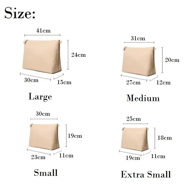 Color: Blue - Nylon Organizer Insert Bag Women Nylon Travel Insert  Travel Makeup Bag Traveling Multi-functional Makeup Insert Bags