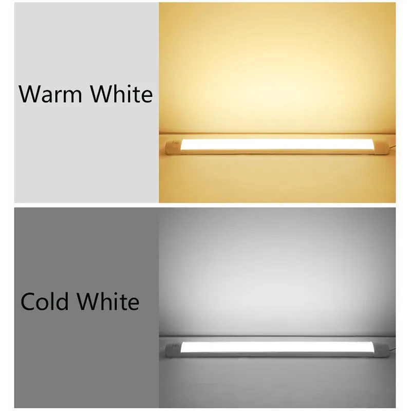 Emitting Color: BRONZE, Color: Yellow - 120cm T5 T8 Led Tube Light For Home 220V Led Lamp Tube Bar 40W 60W Cold White Warm Whtie 4ft Led Tube light 1200mm Tube lighting