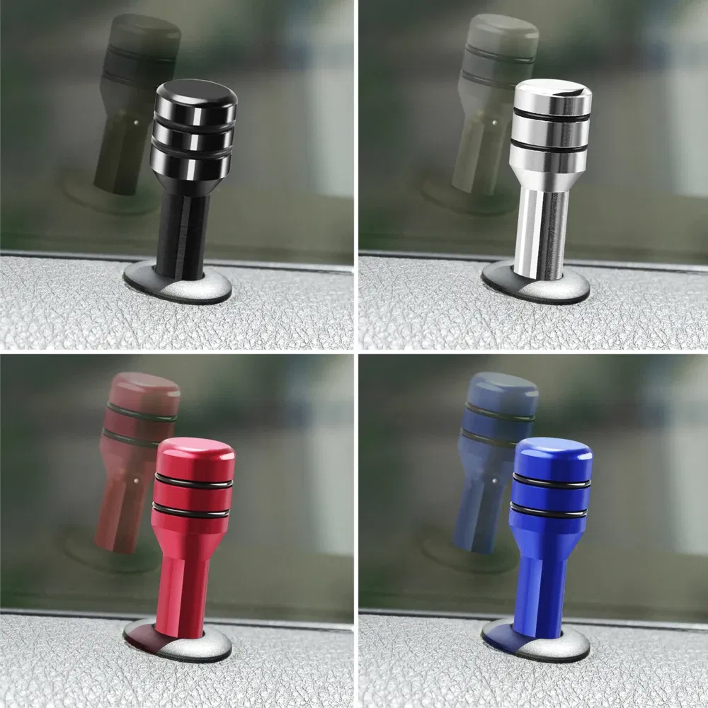 Color: Silver - Car Alloy Door Lock Pins Lock Pin Screw Knob For BMW E46 E39 E90 E60 E36 F30 F10 E34 X5 E53 E30 F20 E92 E87 M3 M4 M5 Accessories