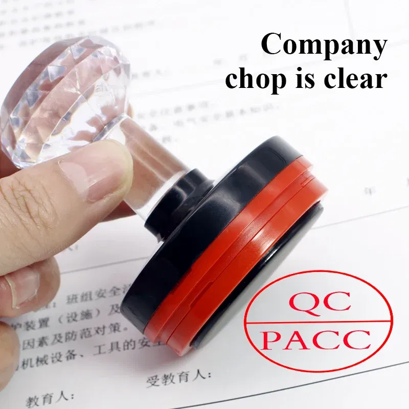 Color: WHITE - Personalized Logo Self inking Stamp Customized Photosensitive ink Stamp Your design picture