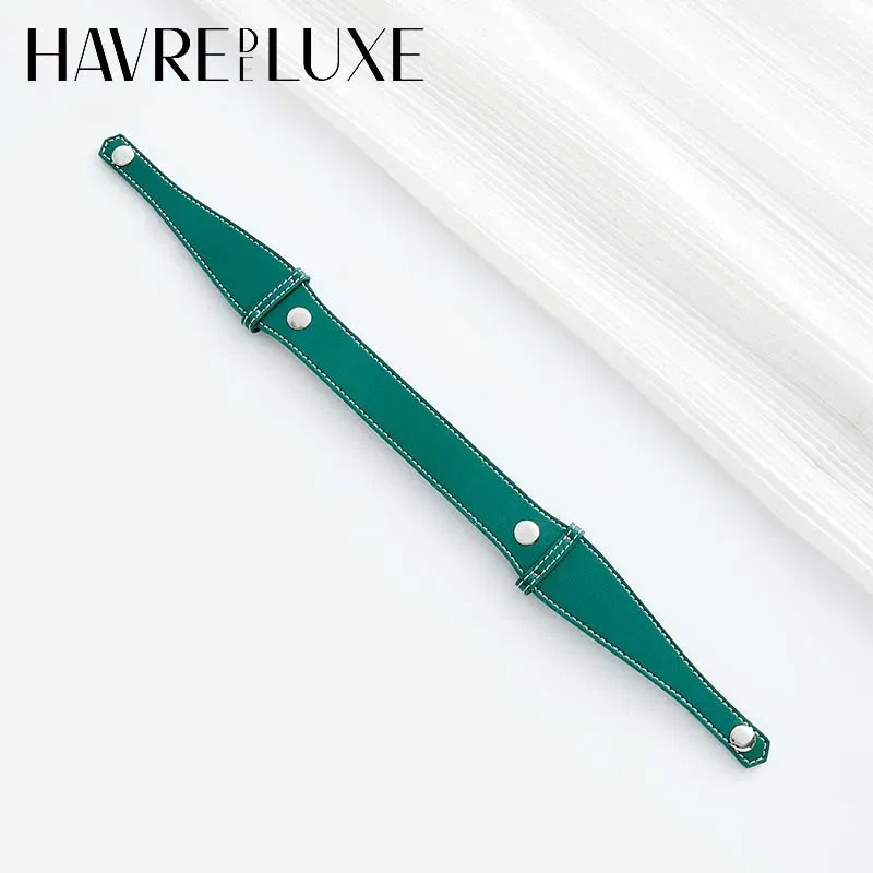 Color: MULTI - Bag extended shoulder strap for Goyard Bowling 25 toiletries bag handle shoulder replacement strap bag modification accessories