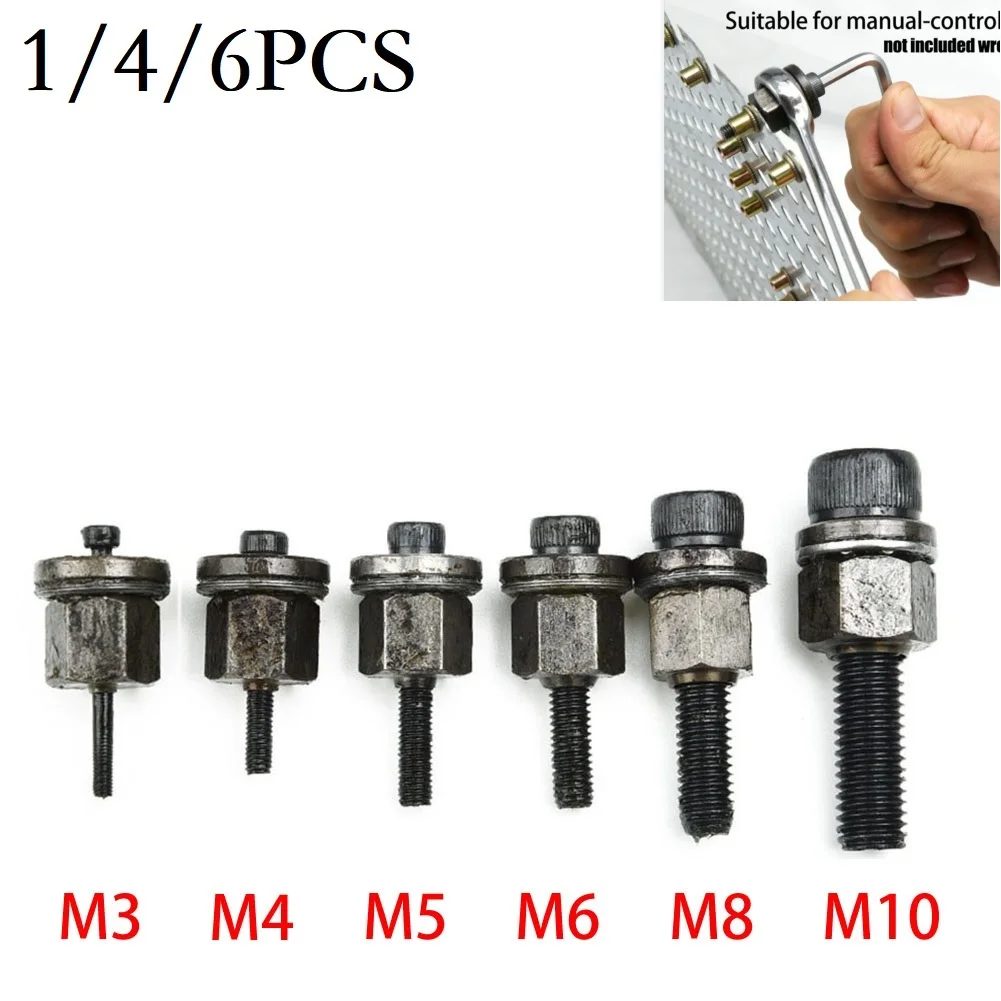 Color: Black, Ships From: CHINA - Hand Rivet Nut Head Tool Head Set For Rivet Nut Tool M3 M5 M6 M8 M10  Manual Riveter Threaded Riveter Nut Riveter Tool Tip