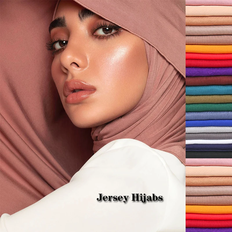 Color: Silver, Ships From: CHINA - New Jersey Womens Muslim Ramadan Fashion Modal Cotton Jersey Hijab Womens High Quality Solid Color Soft Hijab Long African Scarf