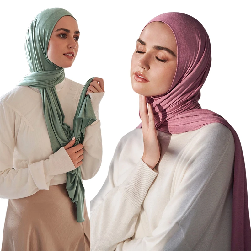 Color: Silver, Ships From: CHINA - New Jersey Womens Muslim Ramadan Fashion Modal Cotton Jersey Hijab Womens High Quality Solid Color Soft Hijab Long African Scarf