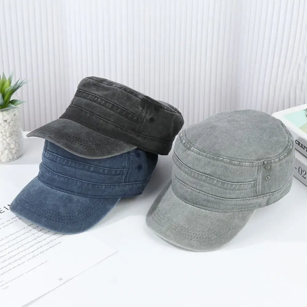 Color: army green - 1PC Camouflage Army Hat Men Women Baseball Cap Camo Military Cadet Combat Fishing Cap