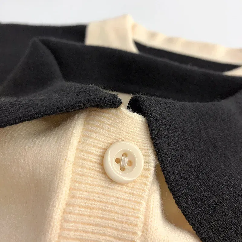 Color: black, Kid Size: 4 - 2025 Autumn New Children Long Sleeve Striped Sweater Cotton Boys Knitted Shirts Cute Baby Casual Knit Sweater Kids Clothes
