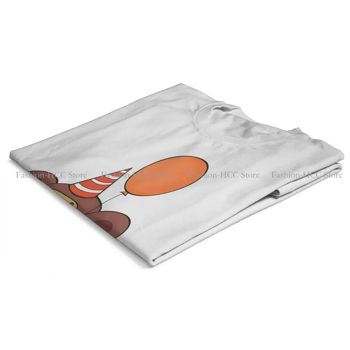 Color: black, Size: XXXL - Cheburashka Che Burashka Gena Russian Cartoon Polyester TShirts Birthday Distinctive Homme T Shirt Hipster Clothing
