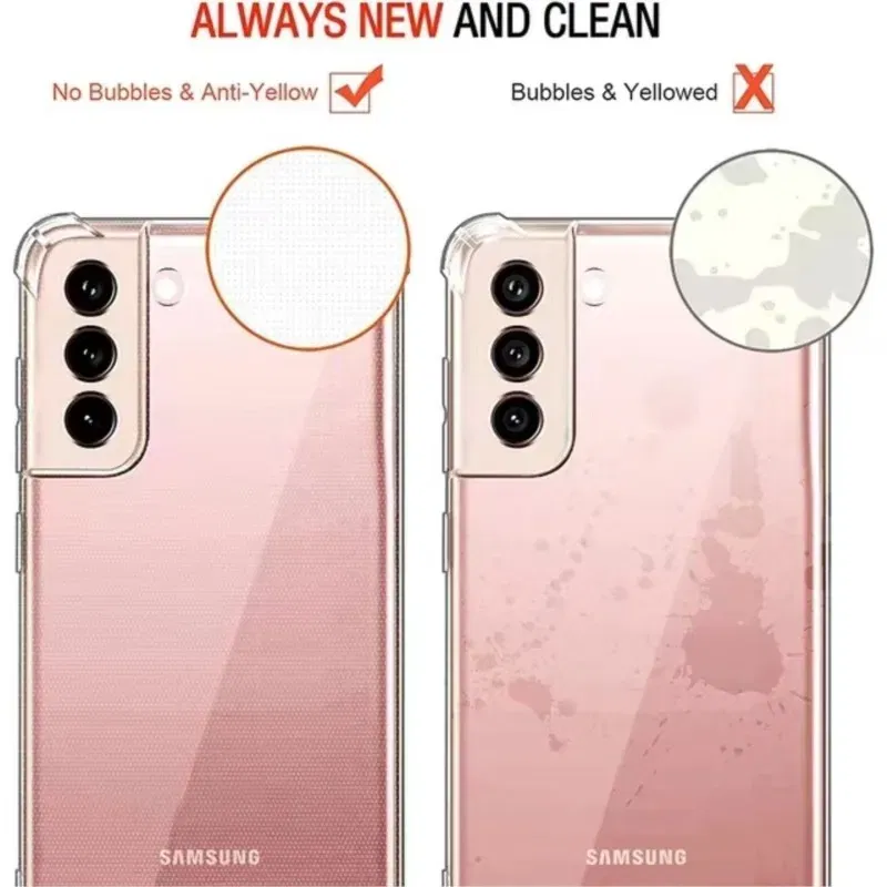 Color: MULTI - Clear Shockproof Case for Samsung Galaxy A16 A36 A25 A35 A55 A15 A54 A34 A14 A24 A05S A73 A53 A33 A23 A13 4G 5G Back Cover