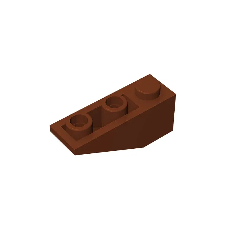 Color: RED - Gobricks GDS-596 Slope, Inverted 33 3 x 1 compatiblewith lego 4287 pieces of children's toys Assembles Building Blocks Technical