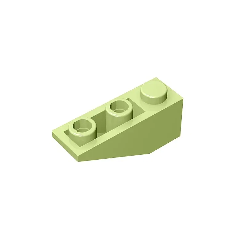 Color: RED - Gobricks GDS-596 Slope, Inverted 33 3 x 1 compatiblewith lego 4287 pieces of children's toys Assembles Building Blocks Technical