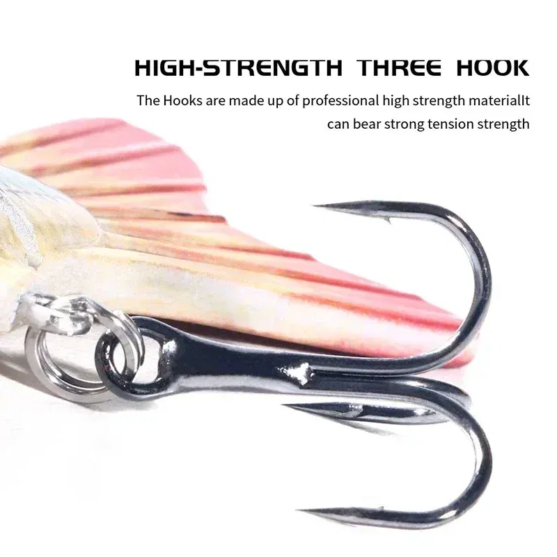 Color: Red, Size: 40mm - 6 Segment Multi Jointed Fishing Lure Sinking 10cm/17.5g Swimbait Artificial Wobblers Crankbait Hard Bait Pesca Tackle 5/3/1Pcs