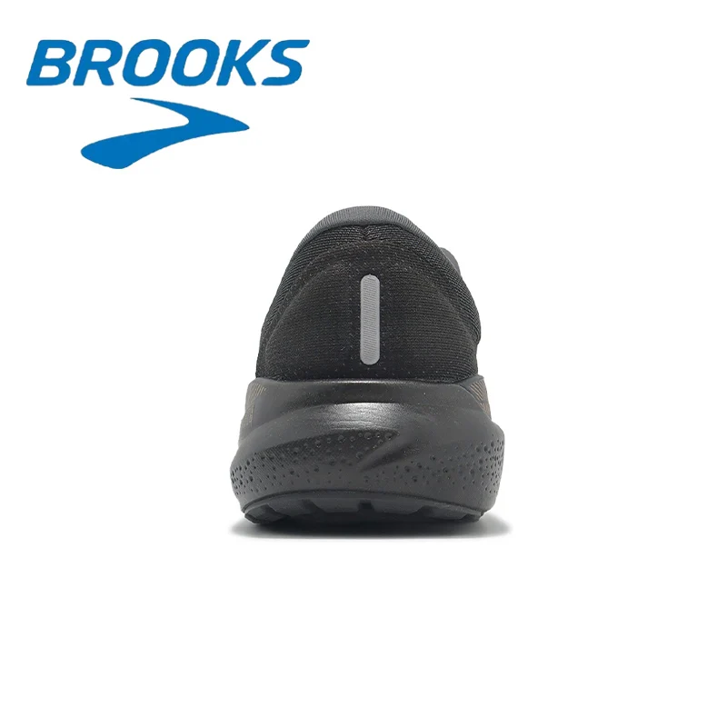 Color: black, Shoe Size: 41 - Brooks GTS 24 Black and Gold Men's Fashion Running Shoes Breathable Mesh Structure Non-slip Wear-resistant Off-road Sports Shoes