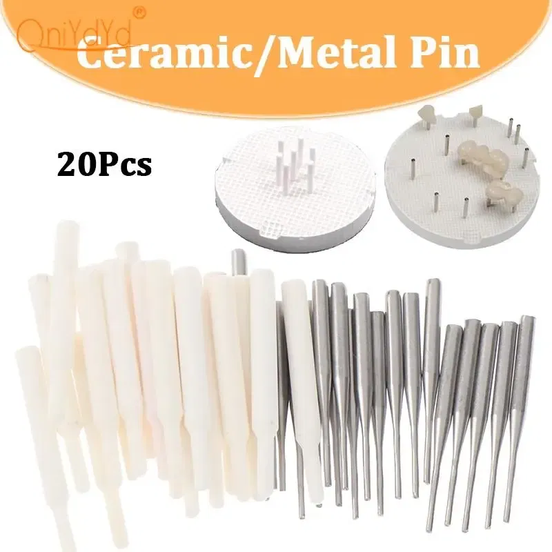 Color: 4, Ships From: CHINA - 20Pcs Dental Ceramic/metal Pin for Dental Lab Honeycomb Firing Tray Ceramic /metal Pins Dental Lab Material