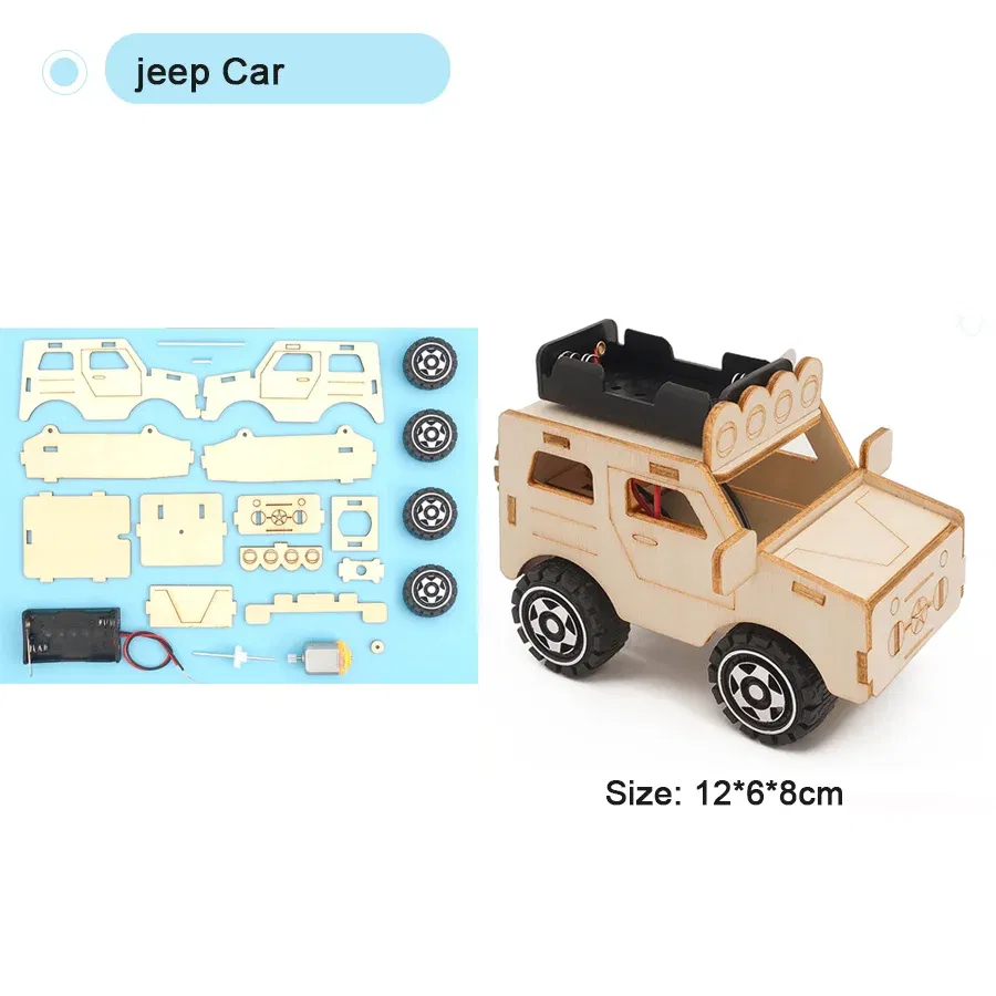 Color: Colorful - DIY Handmade Small Production Physical Model Assembly Craft Technology Science Experiment Educational Toy Project for School Kid