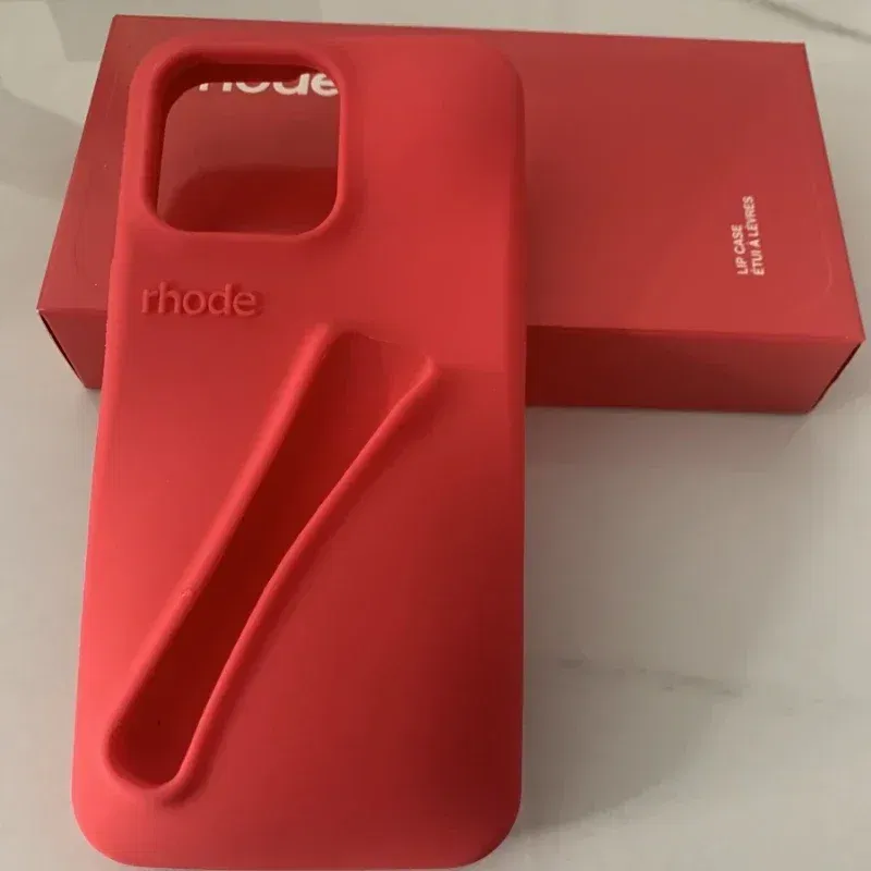 Color: Red, Material: PE - Lipstick Soft Silicone DIY Rhode Phone Case for IPhone 16 Pro Max 16Pro 16Plus Portable Lip Gloss Holder Ins Hot Cover