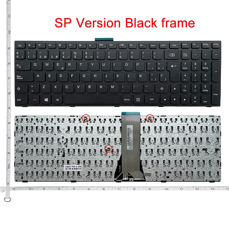 Color: RED - US/UK/RU/SP/FR/TI/AR Laptop Keyboard For Lenovo G50 G50-30 G50-45 G50-70/AT G50-80 B50 B50-30 B50-45 B50-70 B50-80 Y50C