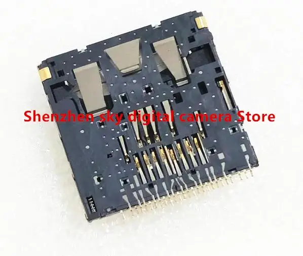 For Sony A37 Alpha 37 Memory Card Slot Assembly Camera Repair Part Unit