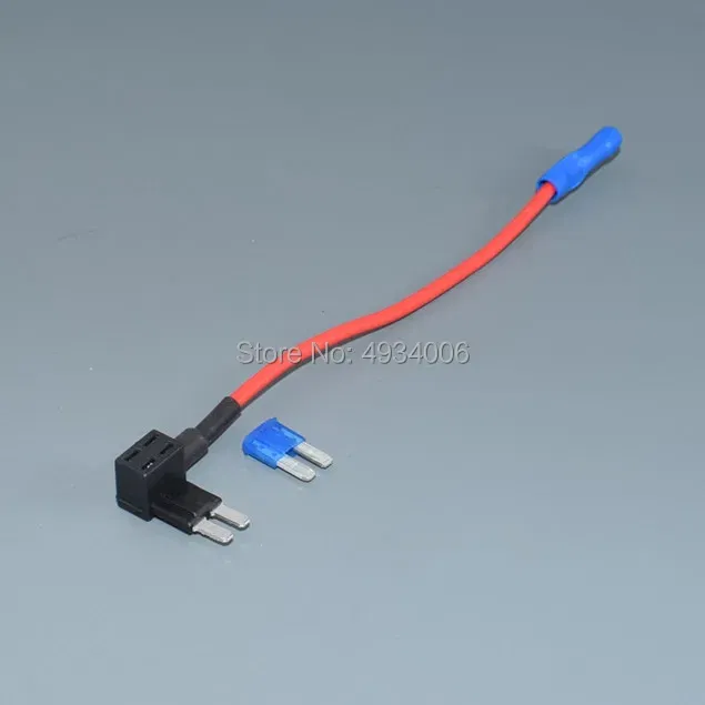 Color Name: Orange - Worldgolden Add Circuit Micro2 Blade Fuse Boxe Holder Piggy Back Tap Fuse Holder
