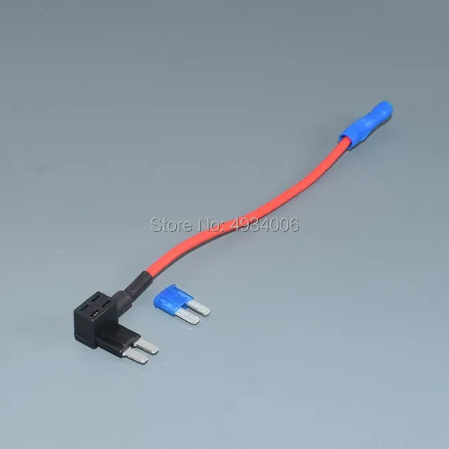 Color Name: Orange - Worldgolden Add Circuit Micro2 Blade Fuse Boxe Holder Piggy Back Tap Fuse Holder