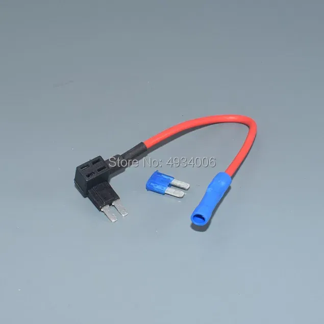 Color Name: Orange - Worldgolden Add Circuit Micro2 Blade Fuse Boxe Holder Piggy Back Tap Fuse Holder