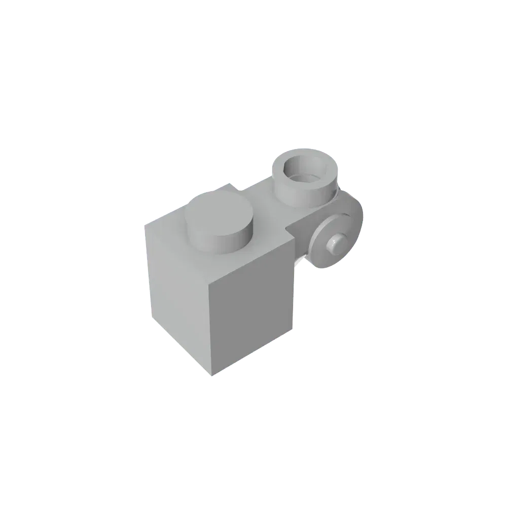 Color: Gold - Gobricks GDS-M150 Brick Special 1 x 1 with Scroll with Open Stud compatible with lego 20310 Assembles Building Blocks
