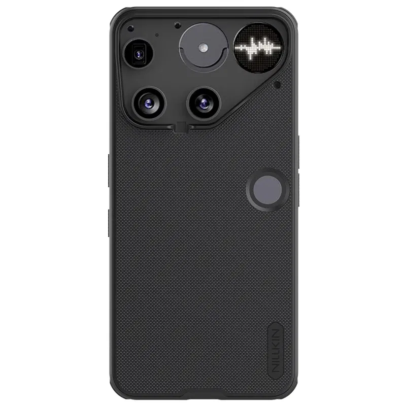 Color: black, Compatibility by Model: Nothing Phone (3) - Nillkin For Nothing Phone 3 5G Case Super Frosted Pro Soft TPU Frame and PC Hard Matte 360 Protection Back Cover Phone Case