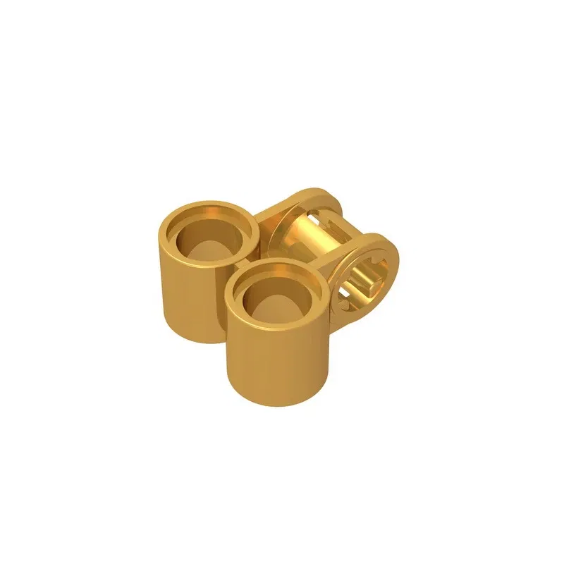 Color: VIOLET/?«?—?…° - Gobricks GDS-927 Technical, Axle and Pin Connector Perpendicular Double compatible with lego 32291 pieces of children's toys