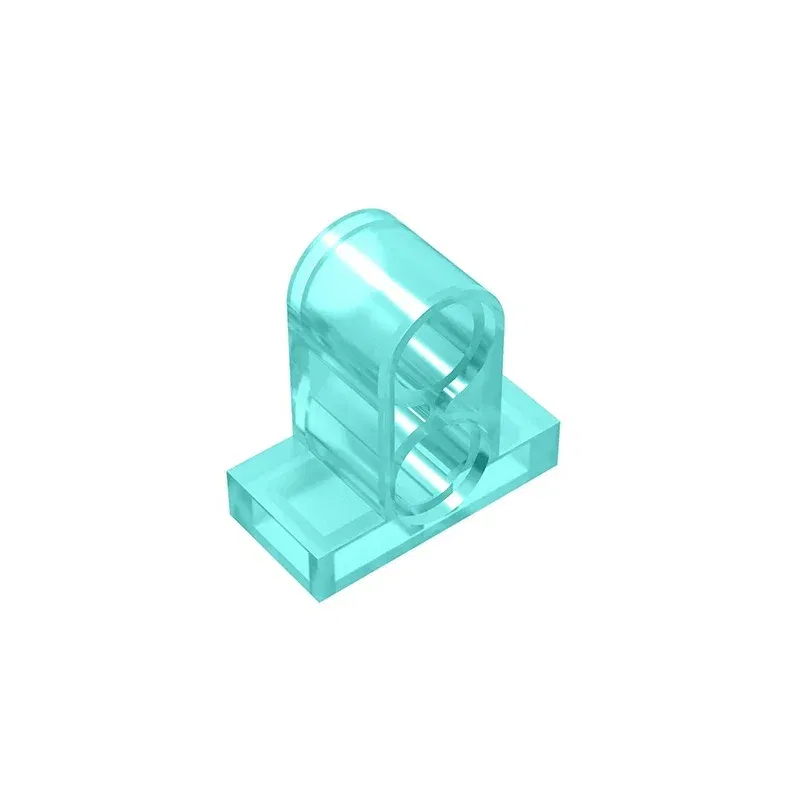 Color: Red - Gobricks GDS-937 Technical, Pin Connector Plate 1x2x1 2/3 with 2 Holes  compatible with lego 32530 Educational Building Blocks