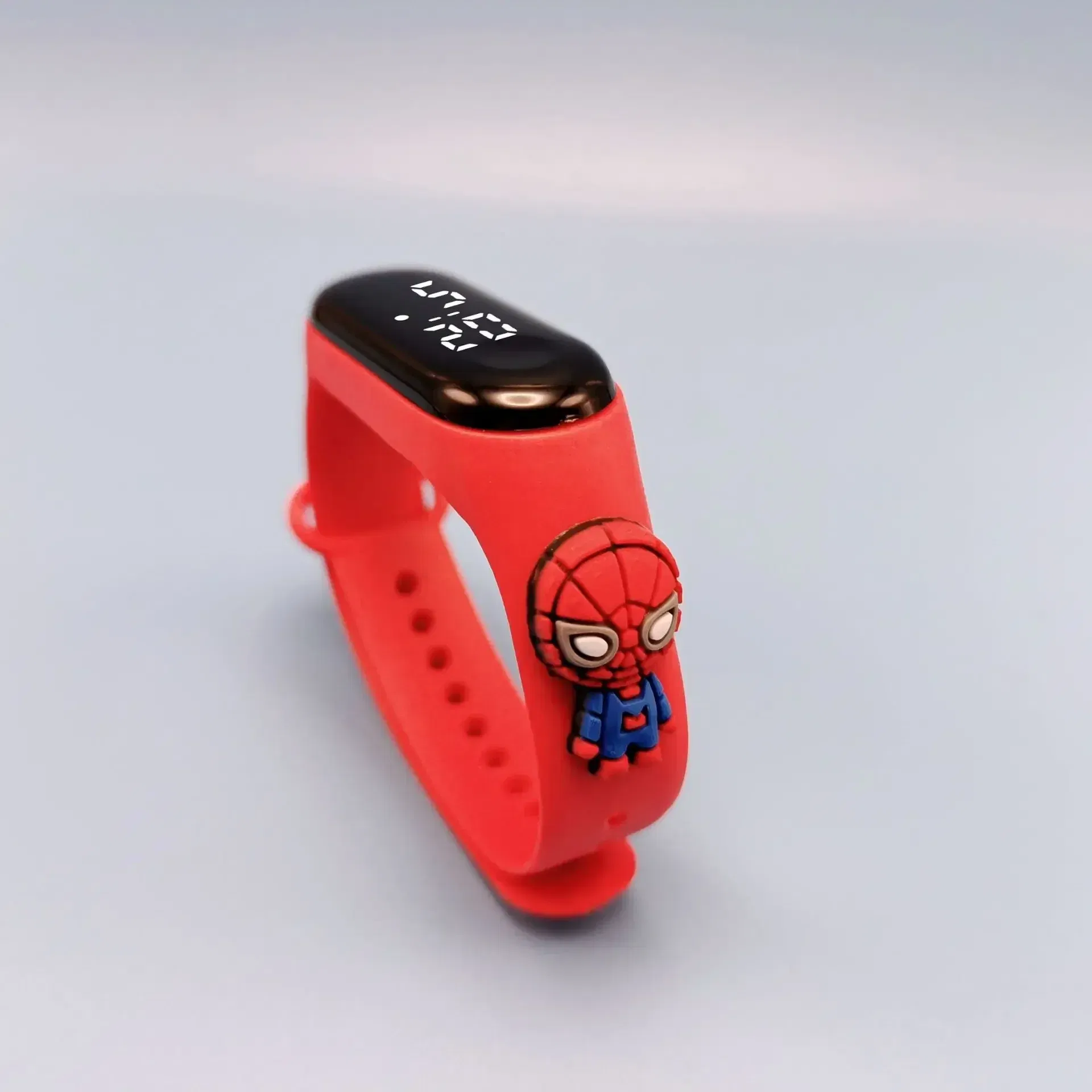 Color: Multicolor - Disney Stitch LED Waterproof Kids Digital Watch Spiderman Hulk Children Watch Sports Touch Electronic Kids Gifts