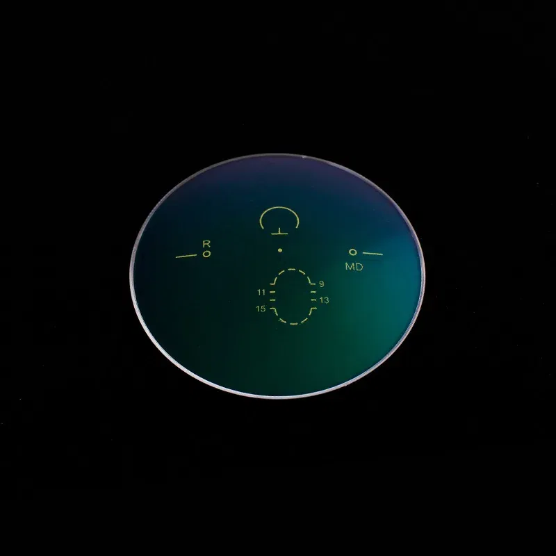 Lenses Color: green, Lens Index: 1.74 - FIRADA 1.56 1.61 1.67 1.74 HMC Anti-reflection Anti-scratch Aspherical Progressive Multi-focus Optical Prescription Glasses Lens