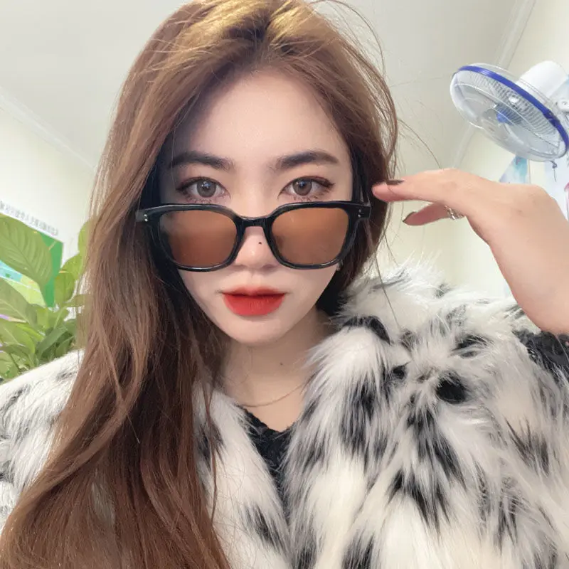 Lenses Color: Red, Ships From: CN, Frame Color: MULTI - High-Quality Square Men Women Sunglasses Fashion New Meter Nail Hip Hop Sun Glasses Retro Sunglasses for female male