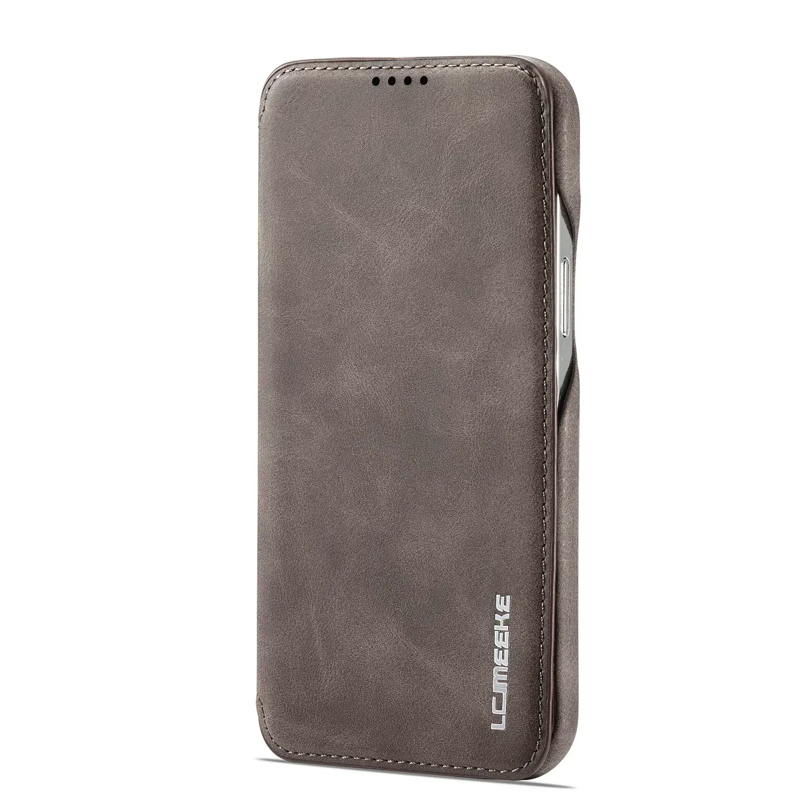 Color: Coffee, Compatibility by Model: iPhone XS - Leather Flip Wallet Phone Cover for IPhone 17E 14 15 16 Pro Max 13 12 Mini 11 XS X XR 8 7 Plus SE 2022 Slim Card Slots Book Bag