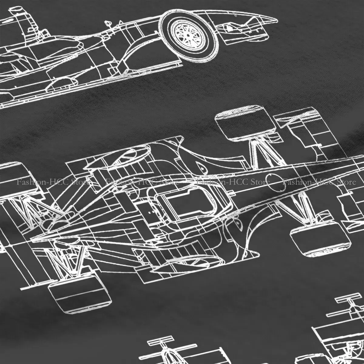 Color: black, Size: XL - Race Car Project Special Polyester TShirt Formulate 1 Top Quality Creative Clothes  T Shirt Stuff