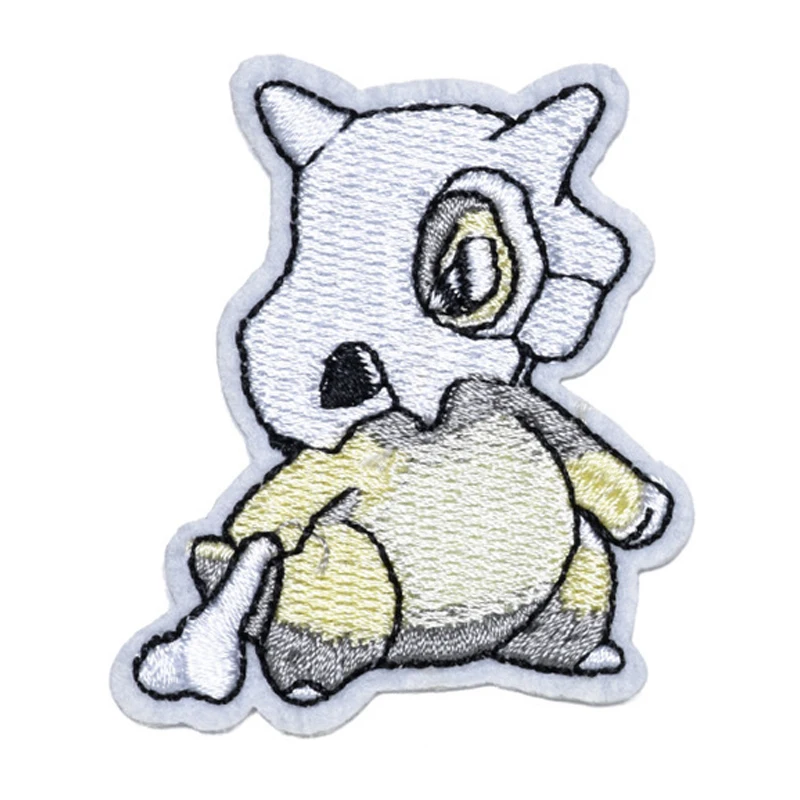 Color: Antique Brass - Kawaii Animals Patch Anime Game Embroidered Patches For Clothing DIY Iron on Patches For Clothes Cartoon Patch Stickers