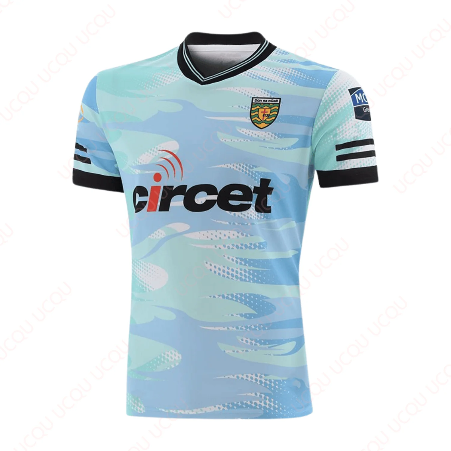 Color: Beige, Kid Size: 14 - Donegal 2025 Player Training Jersey Newest Outdoor Quick Dry Jersey Summer Classic Tee Adults Loose Exercise Jersey