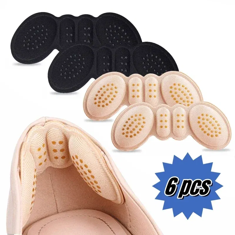 Color: green, Ships From: CHINA - 2/4/6PCS Women Insoles Shoes High Heel Pad Adjust Size Adhesive Heels Pads Liner Grips Protector Sticker Pain Relief Foot Care