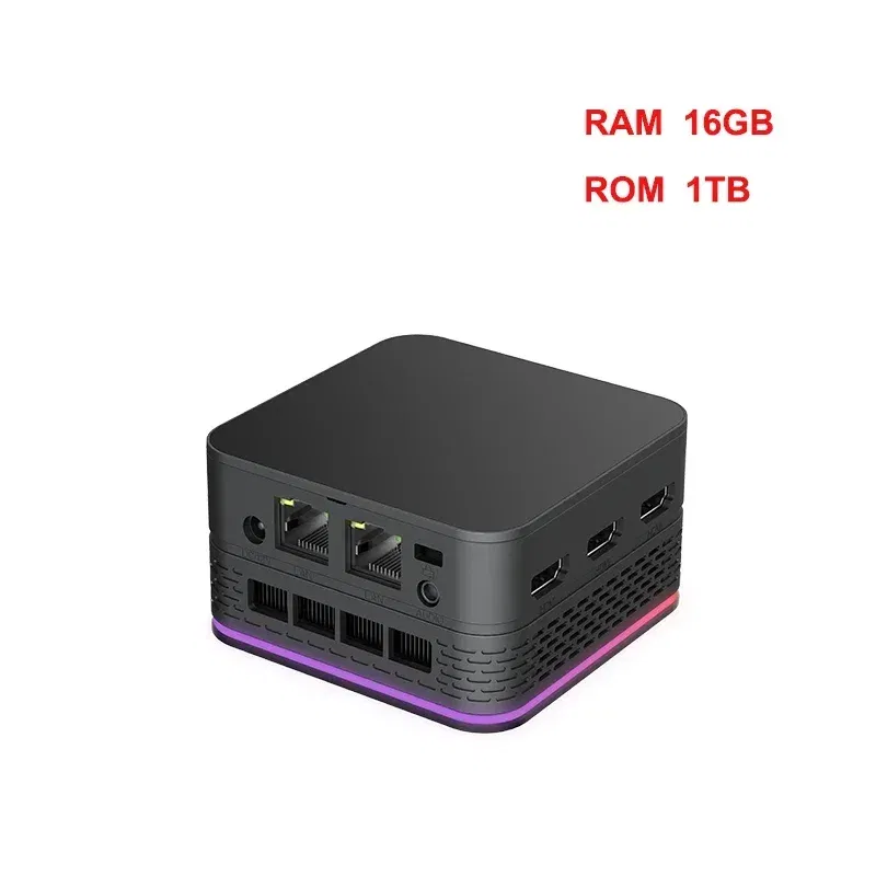 Color: WHITE, Ships From: CHINA - Top T9 Plus Quad Core Windows 11 Small Mini PC, Intel Alder Lake N100,16GB LPDDR5 ,256/512GB/1TB SSD, Dual 1000M LAN ,Three HD