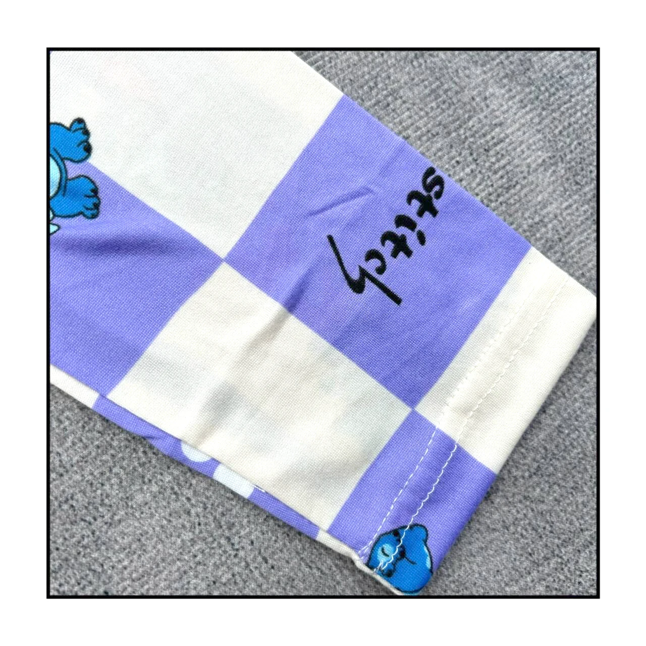 Color: Beige, Kid Size: 7 - 2pcs/set New Disney Stitch Children Pyjamas for Boys and Girls Sets Kid Minnie Home Wear Travel Casual Sleepwear Suit Cute Gift