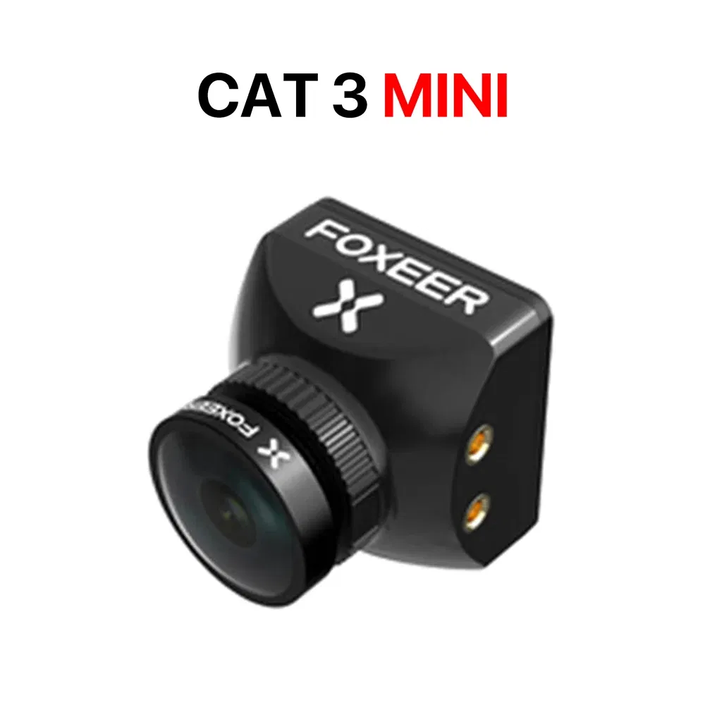 Color: WHITE - Foxeer Cat 3 Micro Mini FPV Camera 1200TVL 0.00001Lux FPV Night Camera For RC Racing Drone