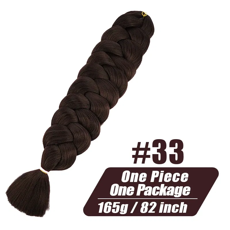 Color: T1B/4/30, Stretched Length: 32inches, Ships From: CHINA, Bulk Buy: 1Pcs/Lot - Synthetic Braiding Hair Wholesale 82Inch 165g Ombre Braiding Hair Packs Jumbo Braid Hair For Women DIY Hairstyle Blue Grey
