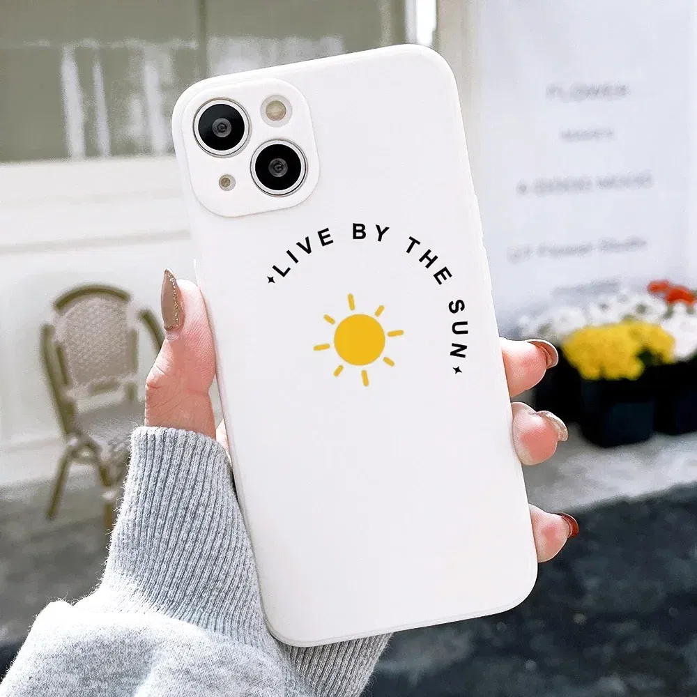 Color: Blue, Material: Vinyl - Couple Black and White Love Sun Moon Case For Samsung Galaxy S10 S20 S21 S22 S23 S24 FE Plus Ultra Note 20 Silicone Phone Case