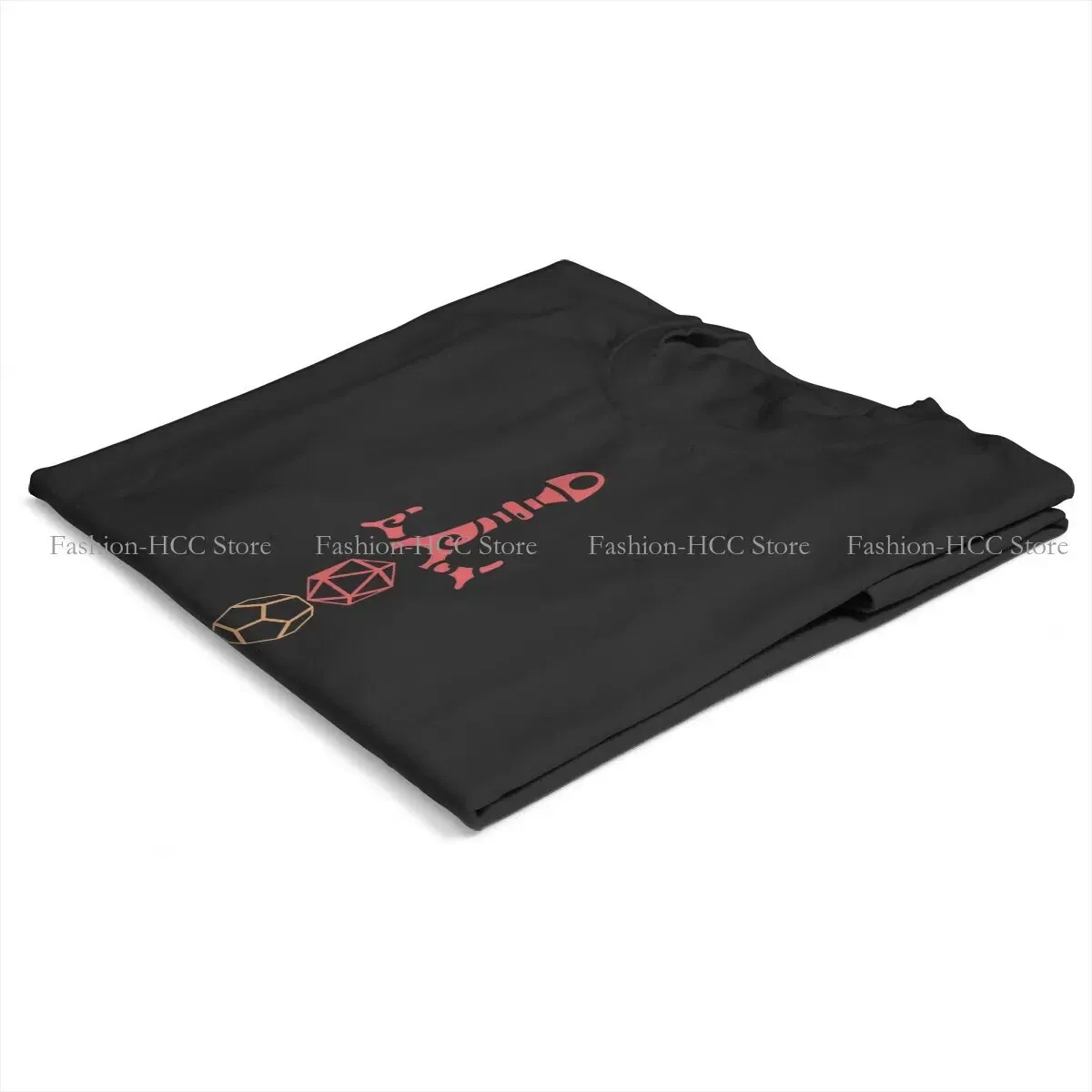 Color: WHITE, Size: L - Rainbow Dice Sword Tabletop RPG Gaming Unique Polyester TShirt DND Game Top Quality Hip Hop Graphic T Shirt Stuff