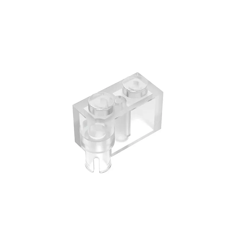 Color: DARK GRAY - Gobricks GDS-810 HINGE 1X2 UPPER PART compatible with lego 3830 children's DIY Educational Building Blocks Technical