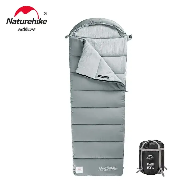 Color: light green, Ships From: Poland - Naturehike Sleeping Bag M180 Lightweight Sleeping Bag M300 Double Camping Sleeping Bag M400 Machine Washable Winter Sleeping Bag